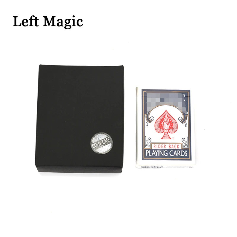 Cold Case (мерцающий и онлайн инструкции) от Грега Вильсона Magic Tricks (красный синий) Close