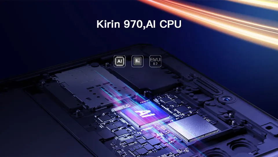Honor Note 10 Kirin 970 Восьмиядерный игровой смартфон 6,95 дюймов 5000 мАч батарея Android 8,0 24MP NFC мобильный телефон