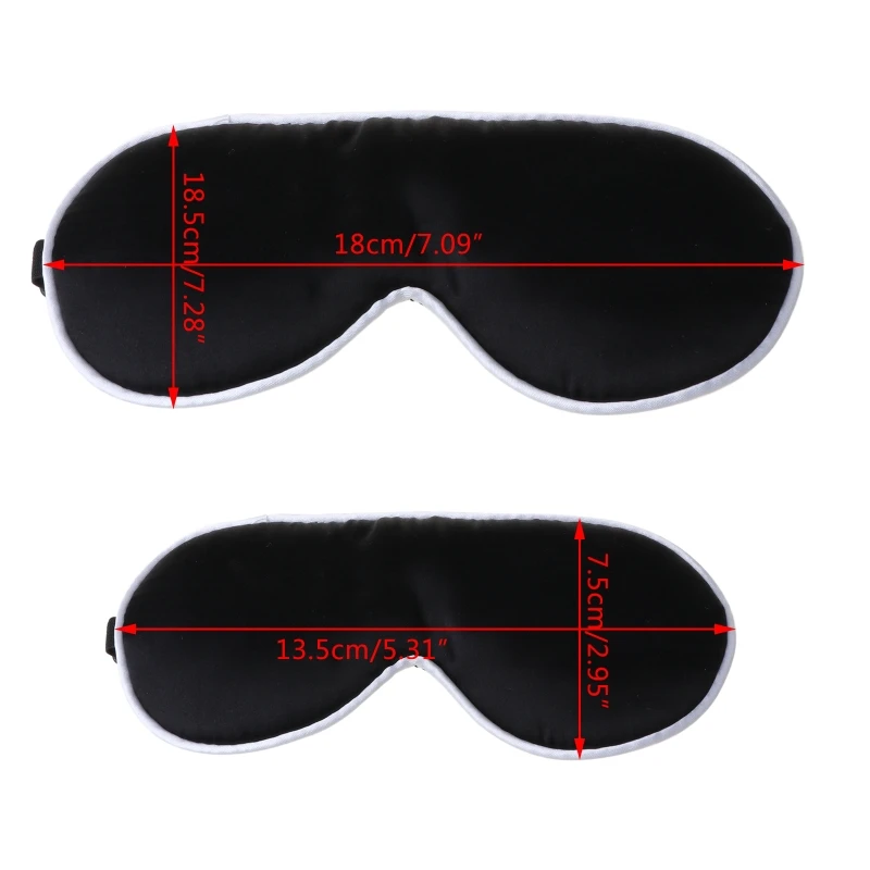

Kids Baby Silky Sleep Eye Mask with Adjustable Strap Blocking Lights Blindfold
