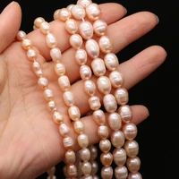 natural freshwater pearl bead rice shape 100 pearl loose beaded for jewelry making beads diy bracelet necklace accessories