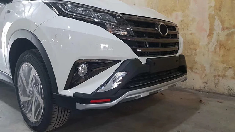 Комплект защитного кузова для Toyota rush 2018 2019 АБС пластик защита переднего бампера