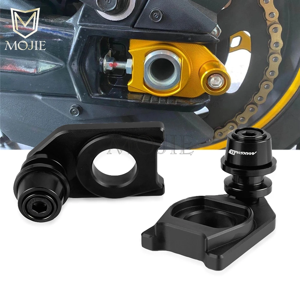 Для SYM MAXSYM TL 500 2020-2021 регулировка цепи мотоцикла блочная рама шпули ползунки