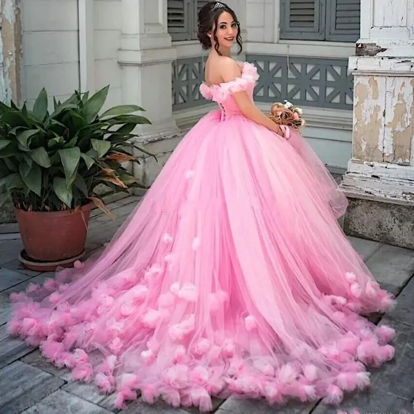 

Женское свадебное платье, розовое, с цветочным принтом, на шнуровке, с открытыми плечами