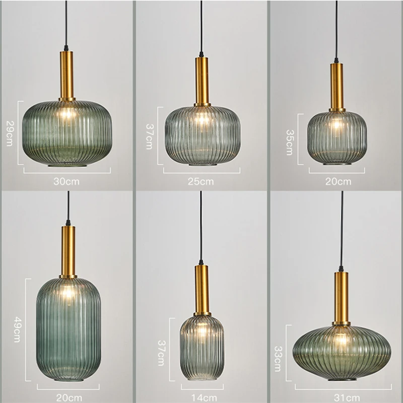 Скандинавские золотые подвесные светильники для ресторана скандинавские лампы