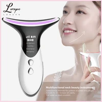 led photon therapy neck facial lifting neck beauty device removal double chin tightening anti wrinkle removal device neck care