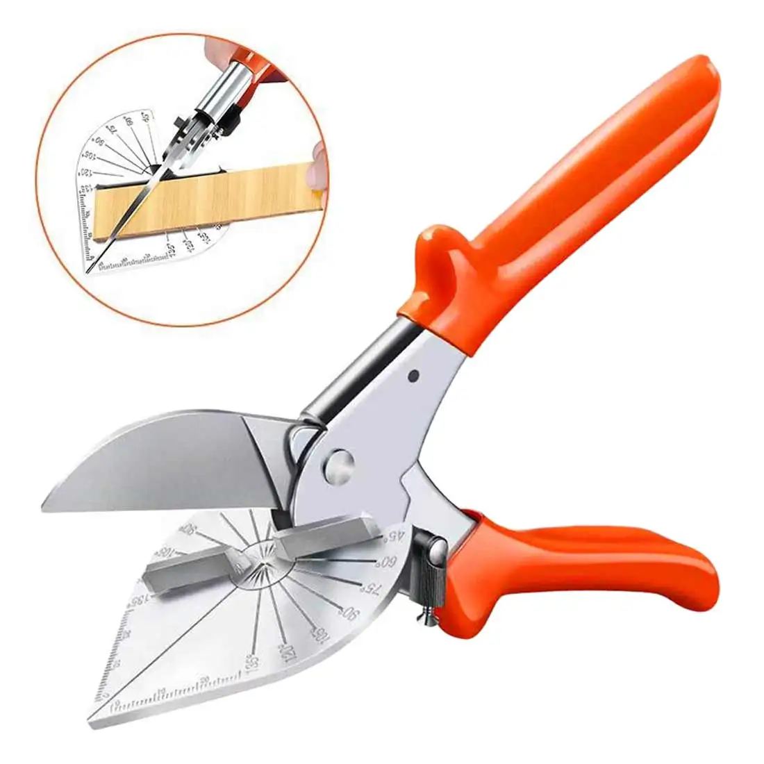 

220mm 45-120 Degree Cable Slot Scissors Edge Card Edge Angle Scissors Multifunction Angle Scissors/ Wire Slot Cutter Hand Tools