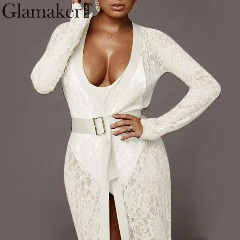 Женский Короткий комбинезон Glamaker черный комплект из двух предметов размера плюс