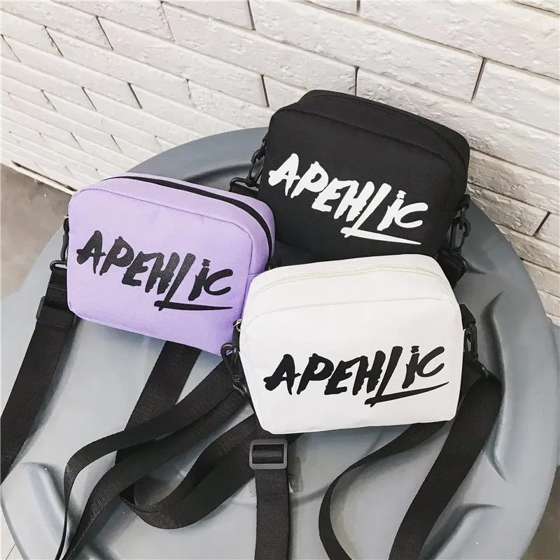 

Casual Canvas Letter Design Mini Shoulder Messenger Bag For Men And Women Purses And Handbags Simplicity Designer Crossbody Bags