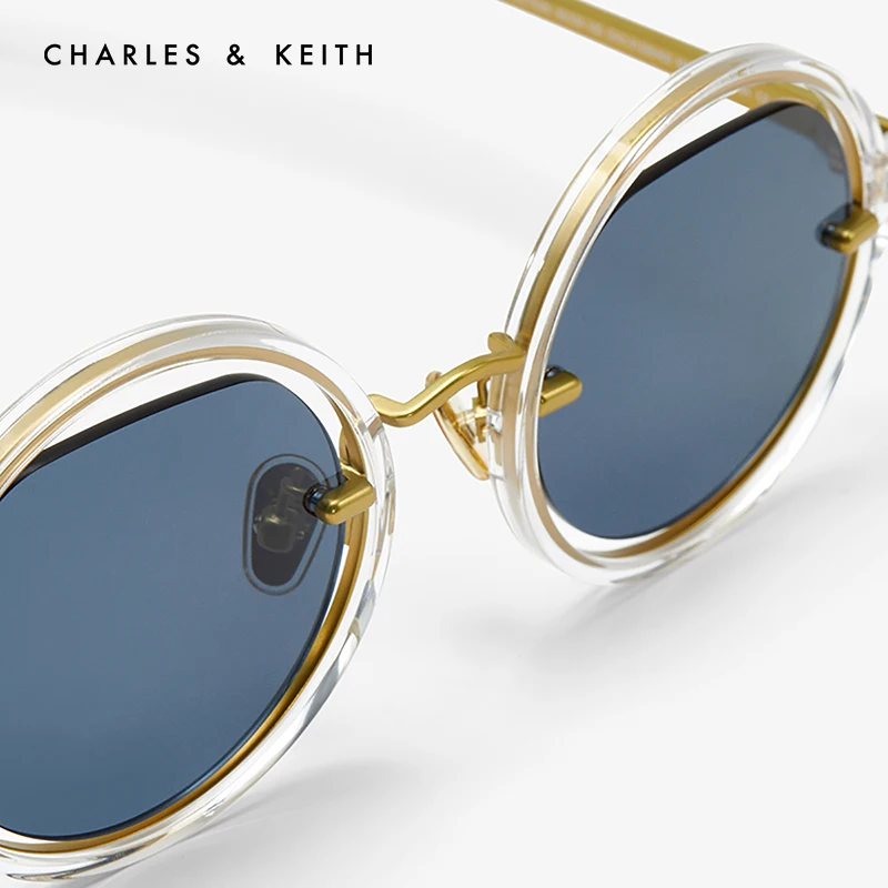 CHARLES＆KEITH Новинки Высны CK3 31280400 Женские Солцезазщитные очки Модные
