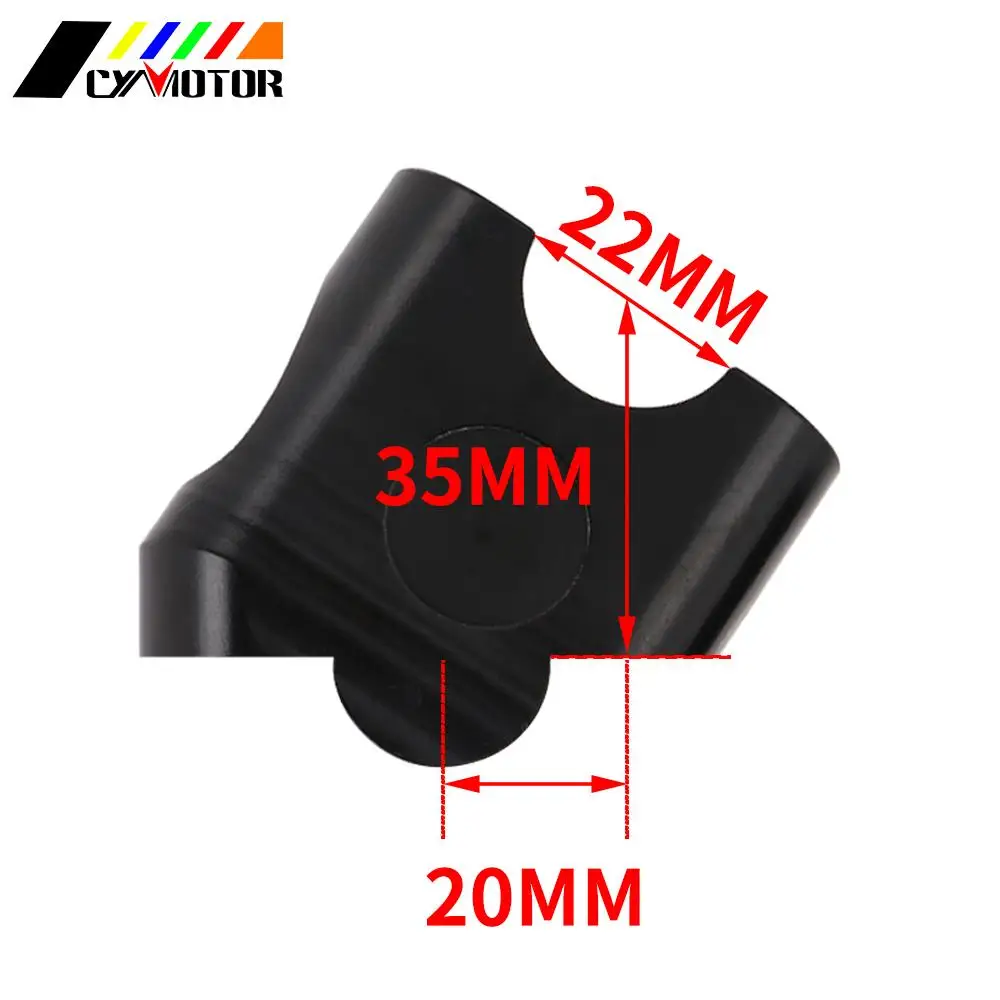 Универсальный 2 дюймов поворотными мотоциклетные Руль Riser 7/8 &quot22 мм рукоятки руля