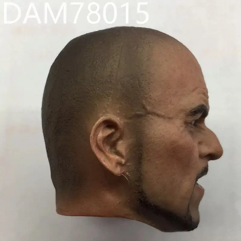 

In Stock For Sale 1/6th DAM78015 Russia FSB Maozi Alphat Bald Male Head Sculpture For Usual 12inch Doll Action Figure