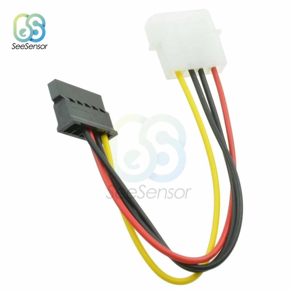 Кабель адаптера питания IDE Serial ATA SATA для жесткого диска 4 контактный кабель Molex 15