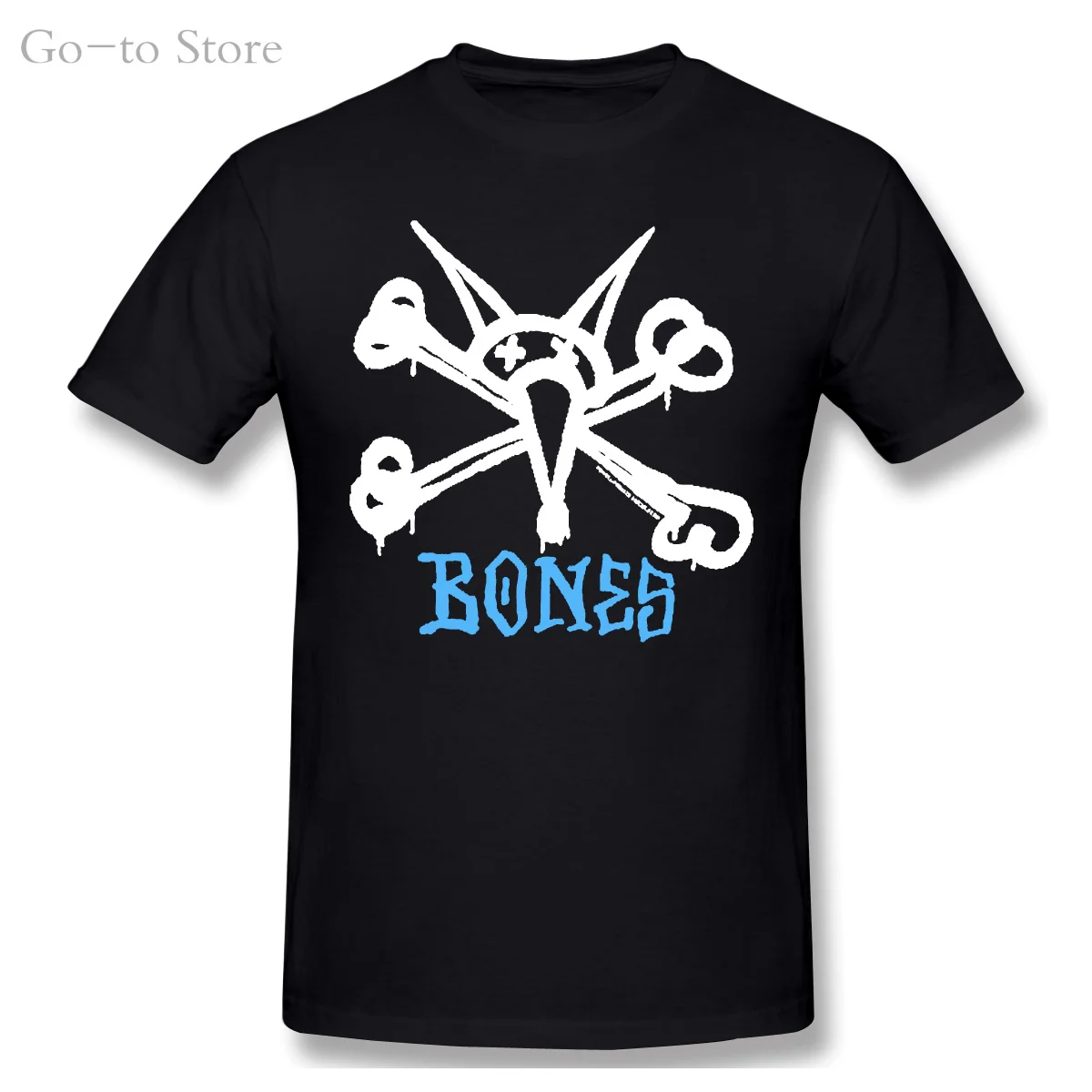 

Summer Style T Shirt Men Fashion Rat Bones T-Shirt