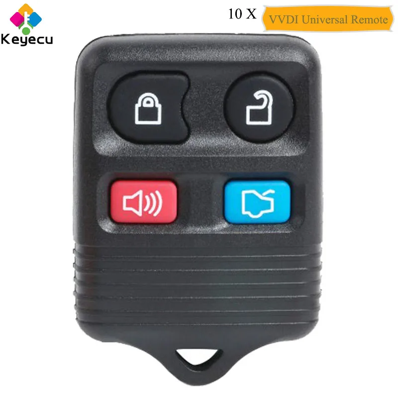 Универсальный пульт дистанционного управления для автомобиля KEYECU 10 шт./лот XHORSE