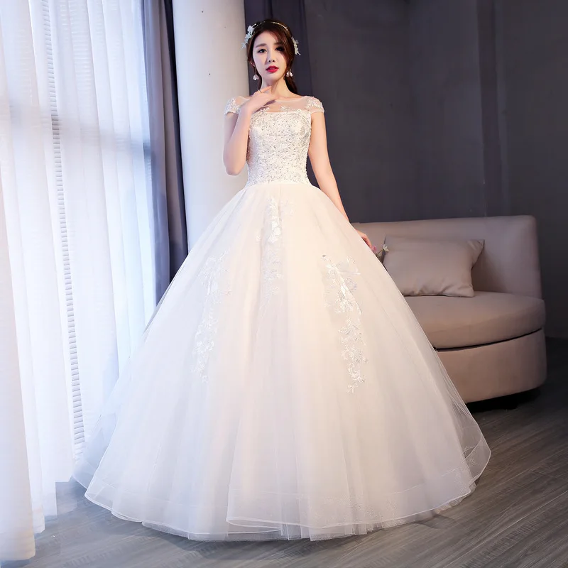 Vestido De Noiva Специальное предложение Платье без бретелек половина пляжные