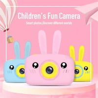 new mini digital camera toys for kids 1080p 2 inch screen chargable photography props cute baby child birthday gift outdoor game
