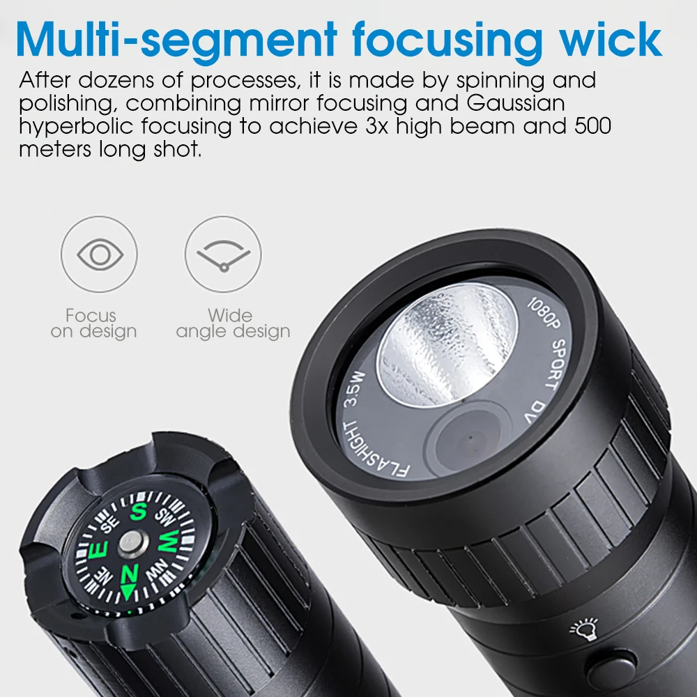 3 в 1 светодиодный фонарик|Фонарики и осветительные приборы| |