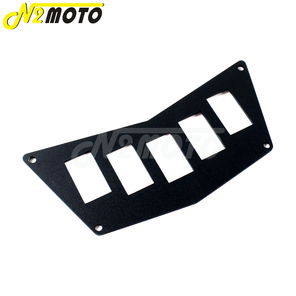 Черный 5 клавишный переключатель панель пластина для Polaris RZR 800 900 XP 570 2008-2017