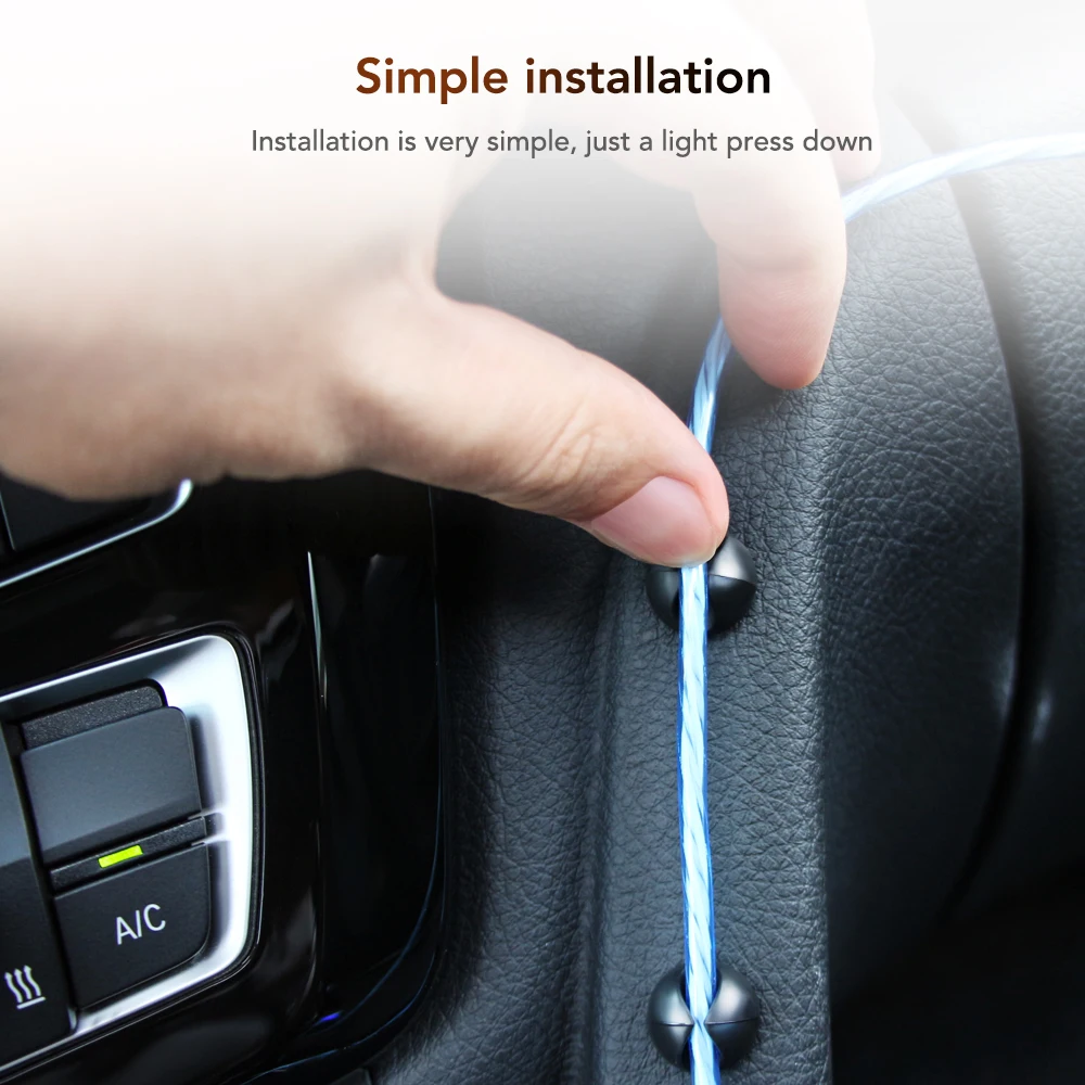 Car Wire Tie Clip Fixer Organizer Clamp Fastener for Volvo XC60 V40 S60 V50 V60 V70 S40 S80 | Автомобили и мотоциклы