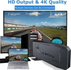 Новинка 2021, игровая консоль 4K HD 2,4G с двойным беспроводным контроллером для PS1FCGBA, Ретро ТВ, игровая консоль Dendy, 10000 игр