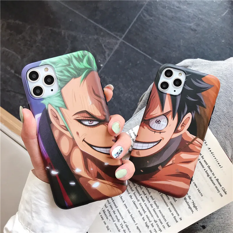 Ророноа Зоро чехол для iphone 12 11 pro 7 8 plus X XR XS Max чехлы телефонов с рисунками из аниме