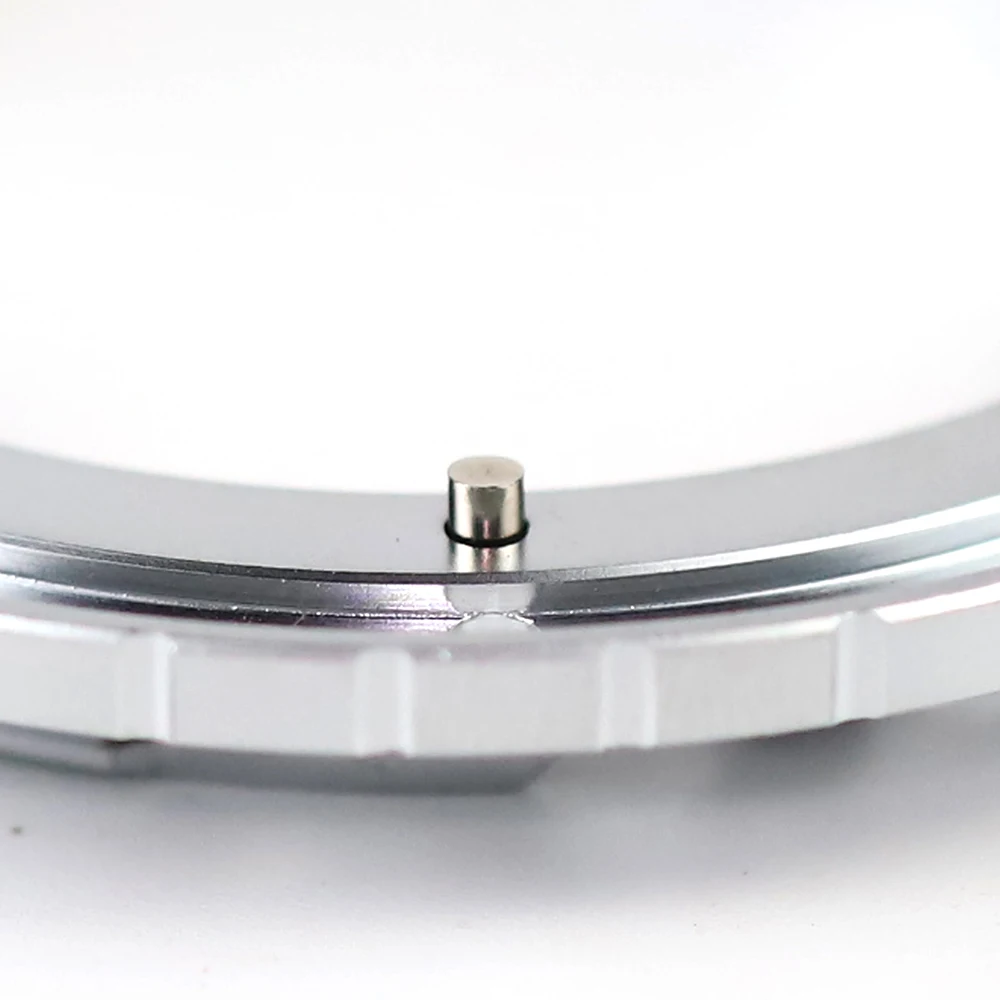 Кольцевой адаптер серебристого цвета для объектива Nikon AI/AF to Ca non EF|canon ef|ring adapternikon f