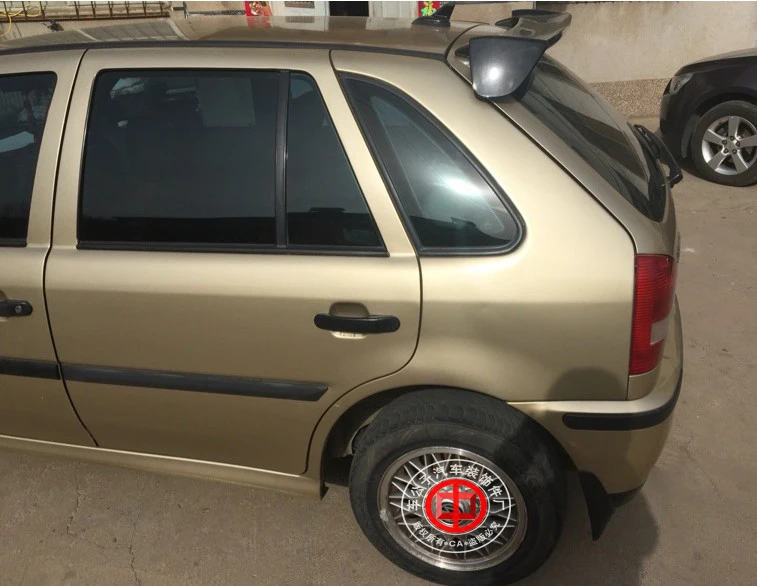 Для Volkswagen VW Golf 4 Автомобильный спойлер 2003 2004 2005 2006 крыша украшение в виде