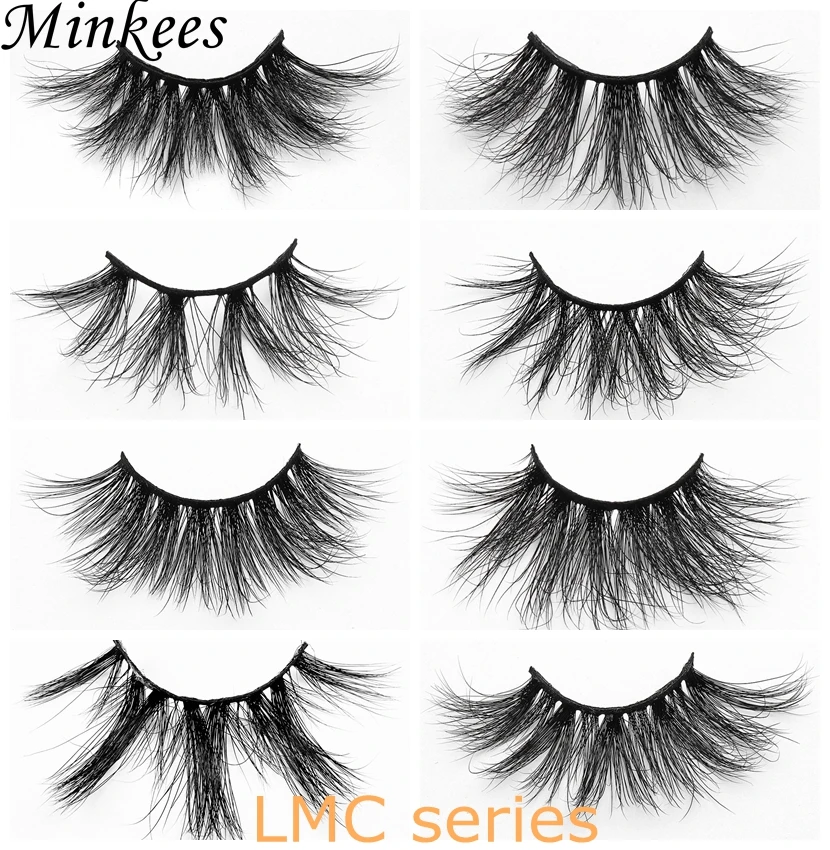 

Minkees новые 5D норковые ресницы толстые длинные ресницы для глаз подвязки Макияж Накладные Искусственные ресницы