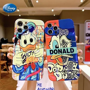 disney donald duck phone case for iphone 11 pro max 12 xs max xr x 7 8 plus case blu ray silicone imd cover for iphone 12pro max free global shipping