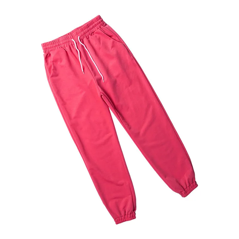 Женские повседневные однотонные серые брюки летние Спортивные Повседневные