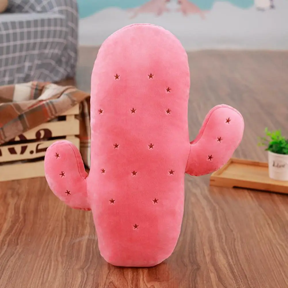 

45cm Plush Cactus Stuffed Toy Doll Sofa Throw Pillow Cushion Lovely Home Decor Kids Baby Gift