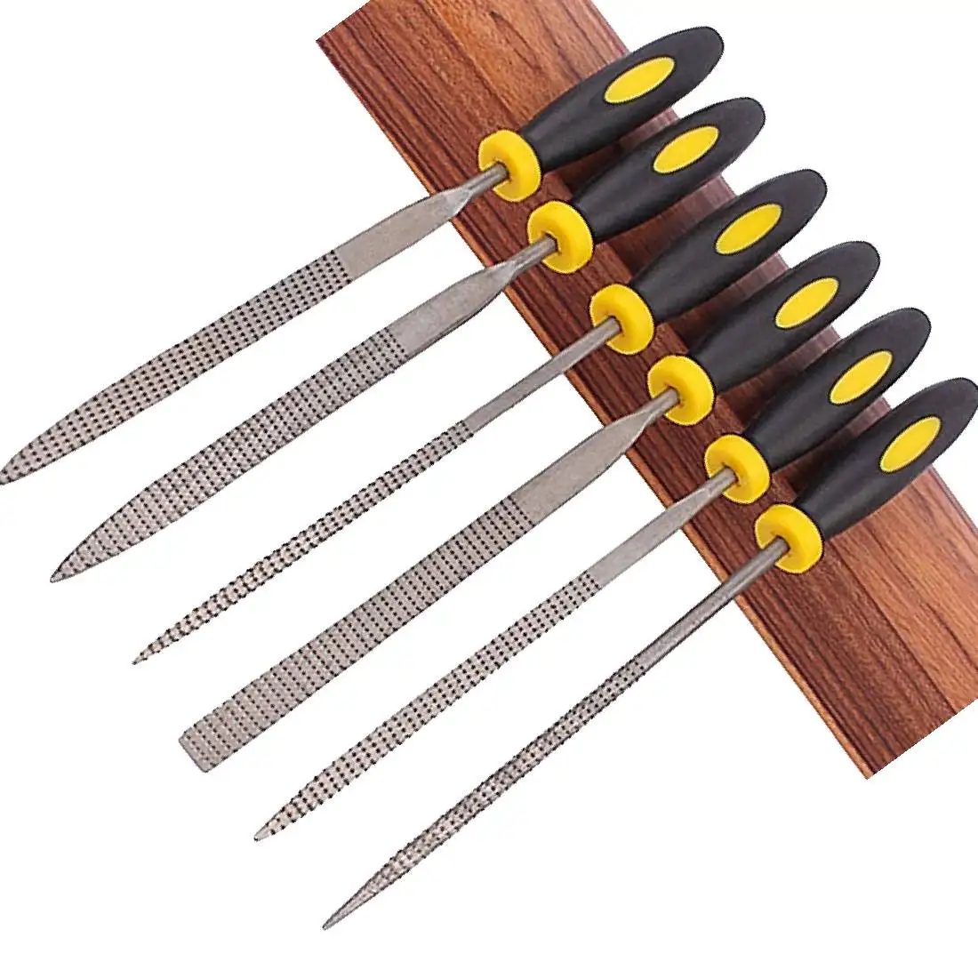 

Wood Carving Tools 6x 140mm Mini Metal Rasp Needle Files Set for Steel Rasp Needle Filing Woodworking Hand File Tool