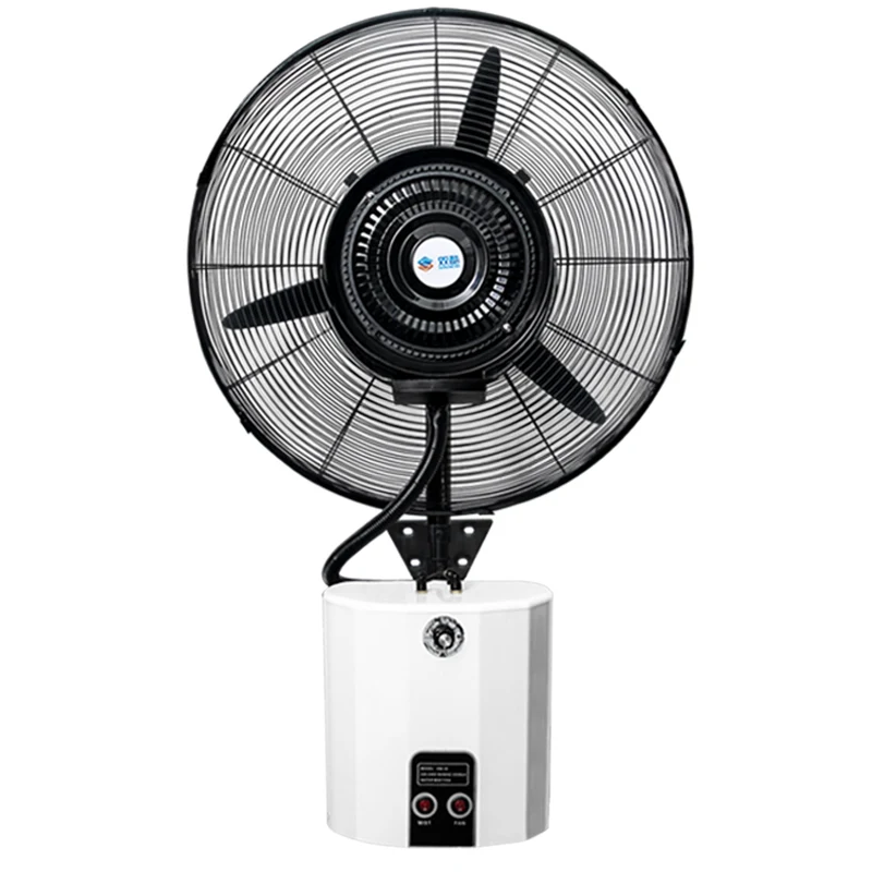 Внешний вентилятор для тумана 26/30 дюймов емкость резервуара 12 л настенный