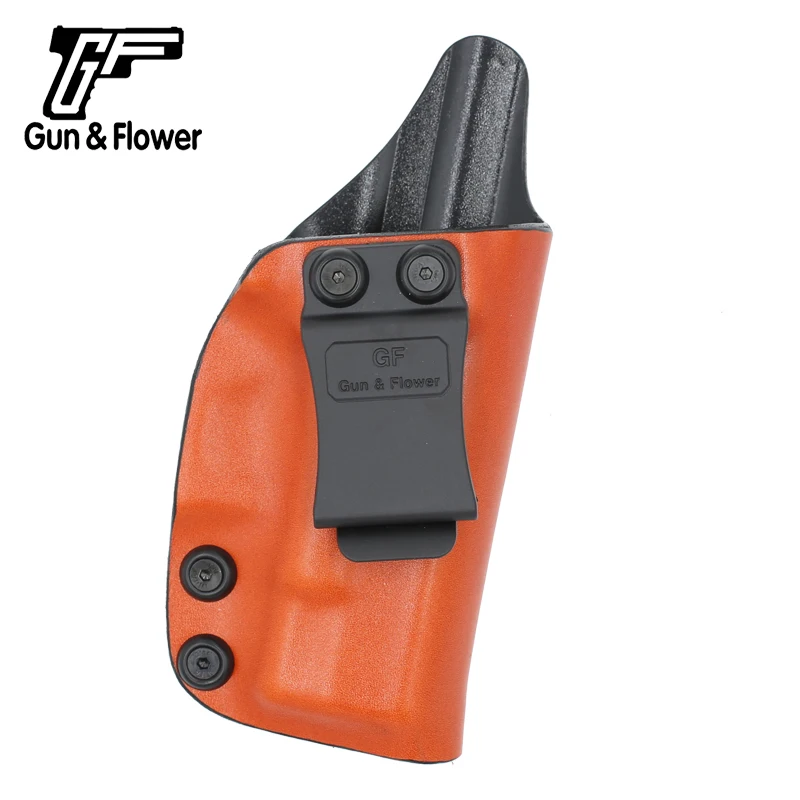 Gunflower внутри пояс Kydex кобура и магазин с кожей снаружи зажимом для ремня Глок