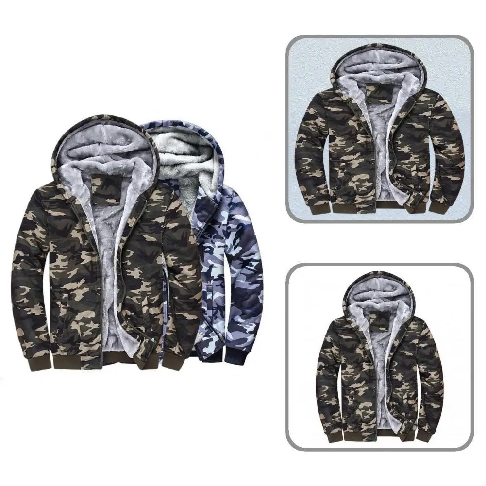 

Fabulous Men Jacket Camouflage Hooded Highly Warm Men Jacket Winter Coat Men Jacket