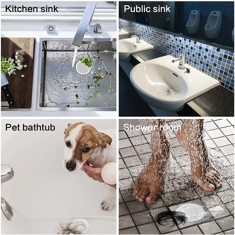 25 шт. одноразовые заглушки для волос в ванной комнате | Дом и сад