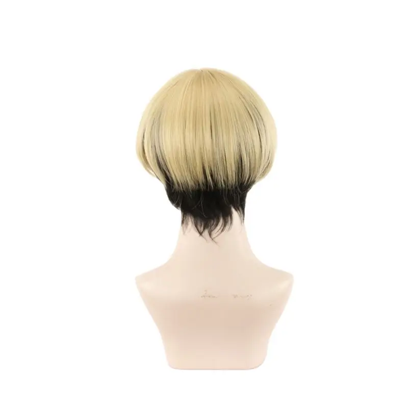 

Tokyo Revengers Chifuyu Matsuno Short Wig Cosplay Costume Heat Resistant Synthetic Hair Peluca Anime Men Women Wigs