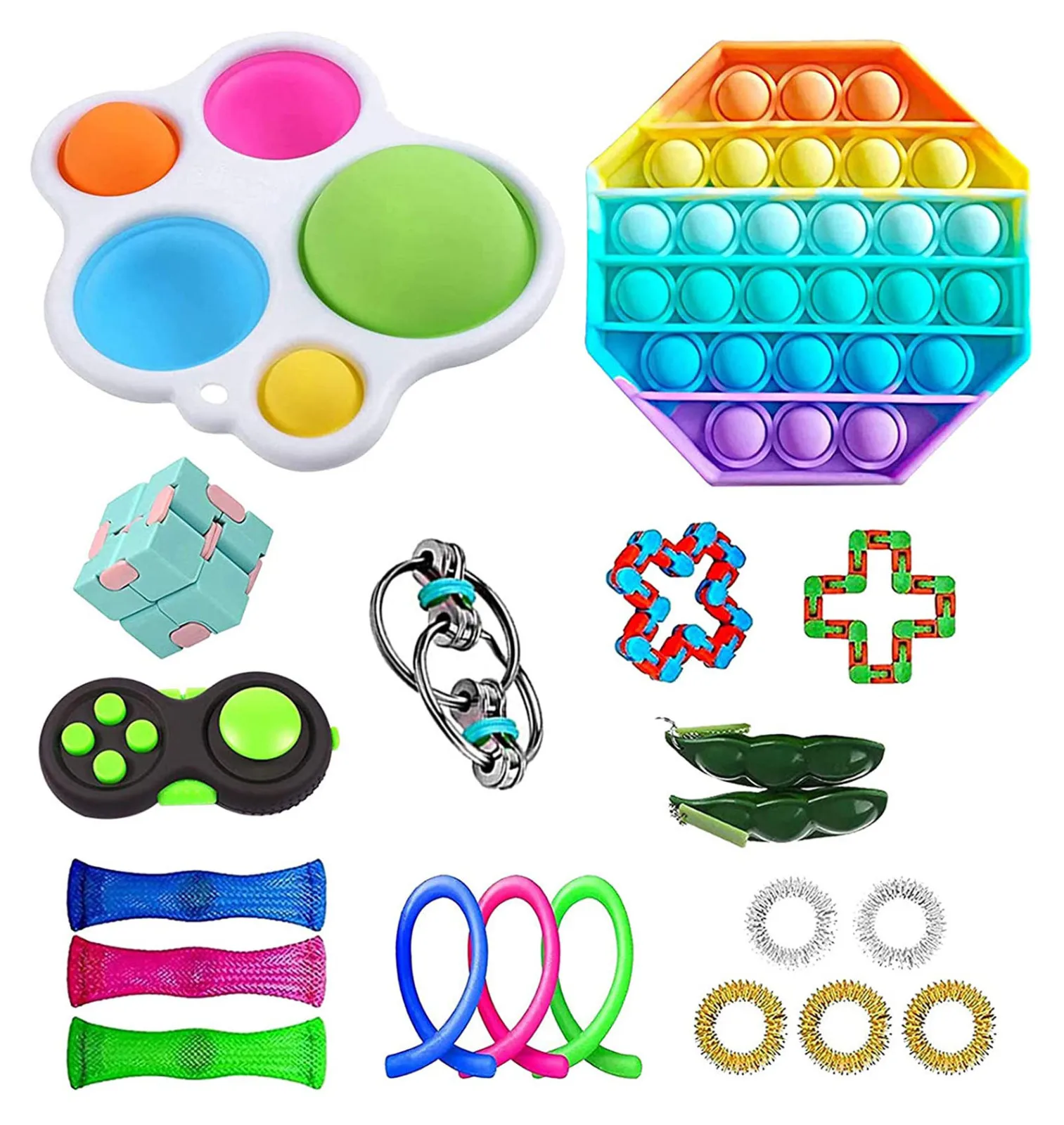 

Children's Decompression Toy Set For Adults To Release Hand Pressure To Relieve Anxiety Toys Children‘s Sensory Toys Gift