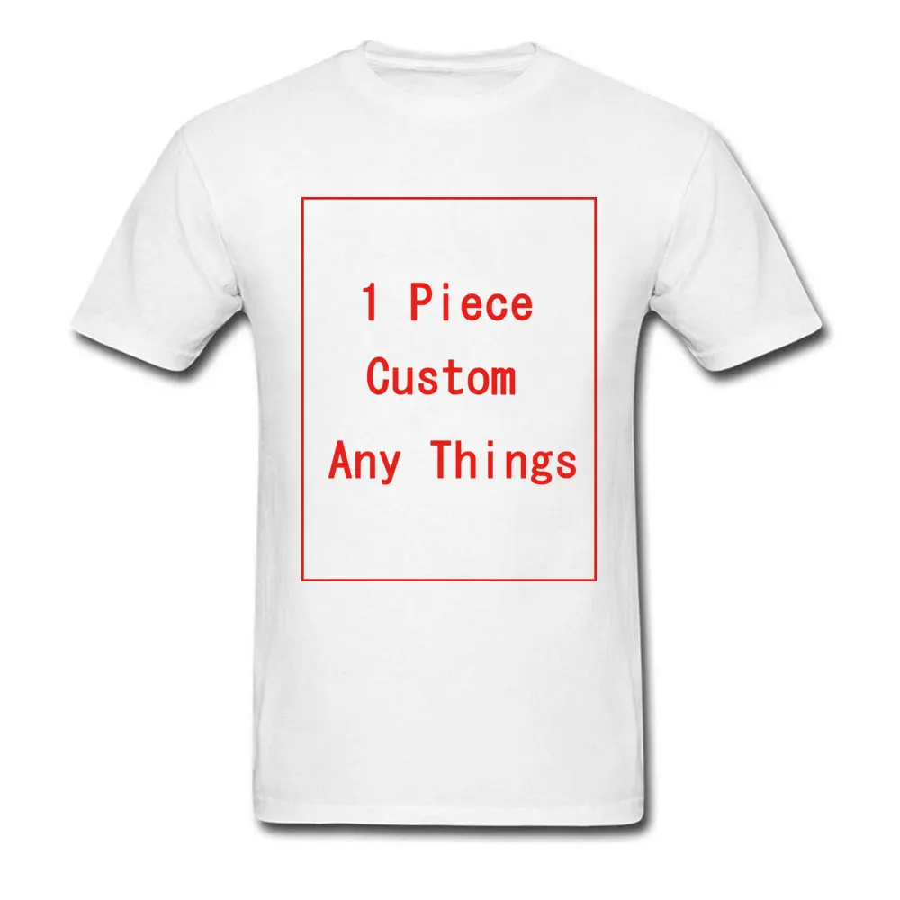 

Custom Men Tshirts 1 Piece Design Male Tops Tees Company DIY Print 100% Cotton T-shirts Logo Letter Gift White Black T Shirts