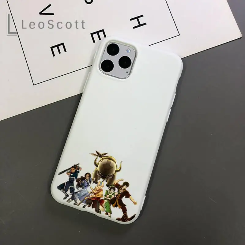 

Avatar The Last Airbender Phone Case Candy Color for iPhone 11 12 mini pro XS MAX 8 7 6 6S Plus X 5S SE 2020 XR