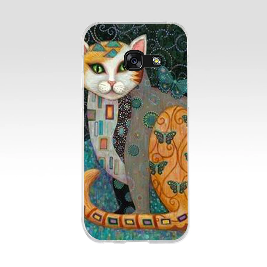 097FG the kiss Gustav Klimt Мягкий Силиконовый ТПУ чехол для телефона Samsung a3 2016 a5 2017 a6 plus a7 a8 2018