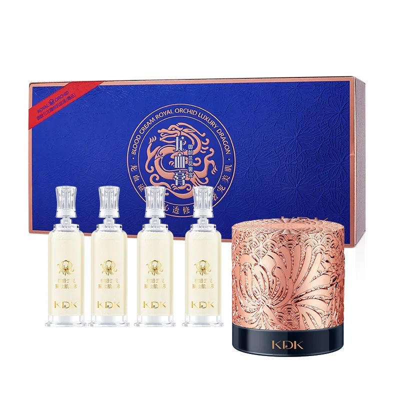 

Face Cream Serum Set Moisturizing Whitening Brightening Shrink Pores Anti-aging Nourishing White Orchid Petal Extract Skin Care