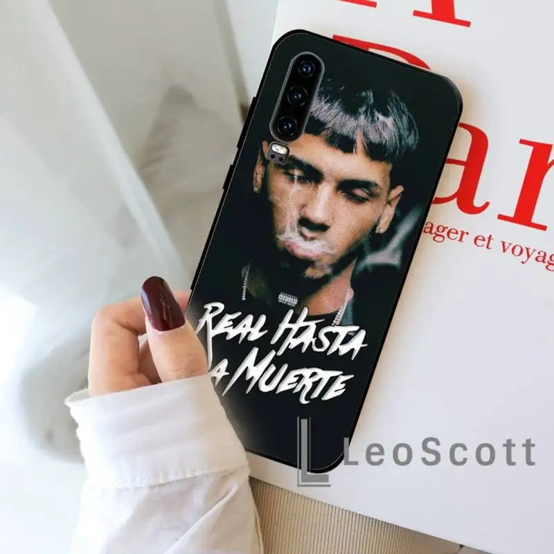 

Rapper Anuel AA Real Hasta La Muerte Phone Case For Huawei honor Mate P 9 10 20 30 40 Pro 10i 7 8 a x Lite nova 5t