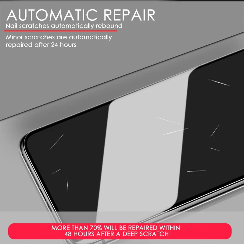 3PCS Hydrogel Film Screen Protector For iPhone 11 12 Pro X XR XS Max Soft Protective Film For iPhone 6 7 8 Plus Screen Protector