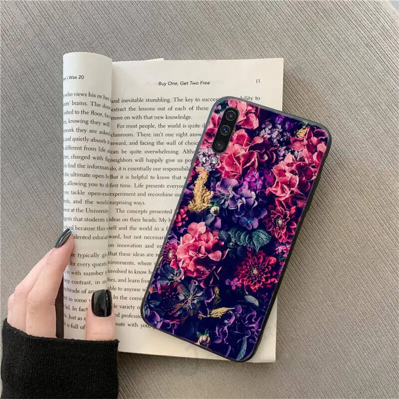 

Purple Peony Flower On the Vase Phone Phone Case For Samsung galaxy S 9 10 20 A 10 21 30 31 40 50 51 71 s note 20 j 4 2018 plus