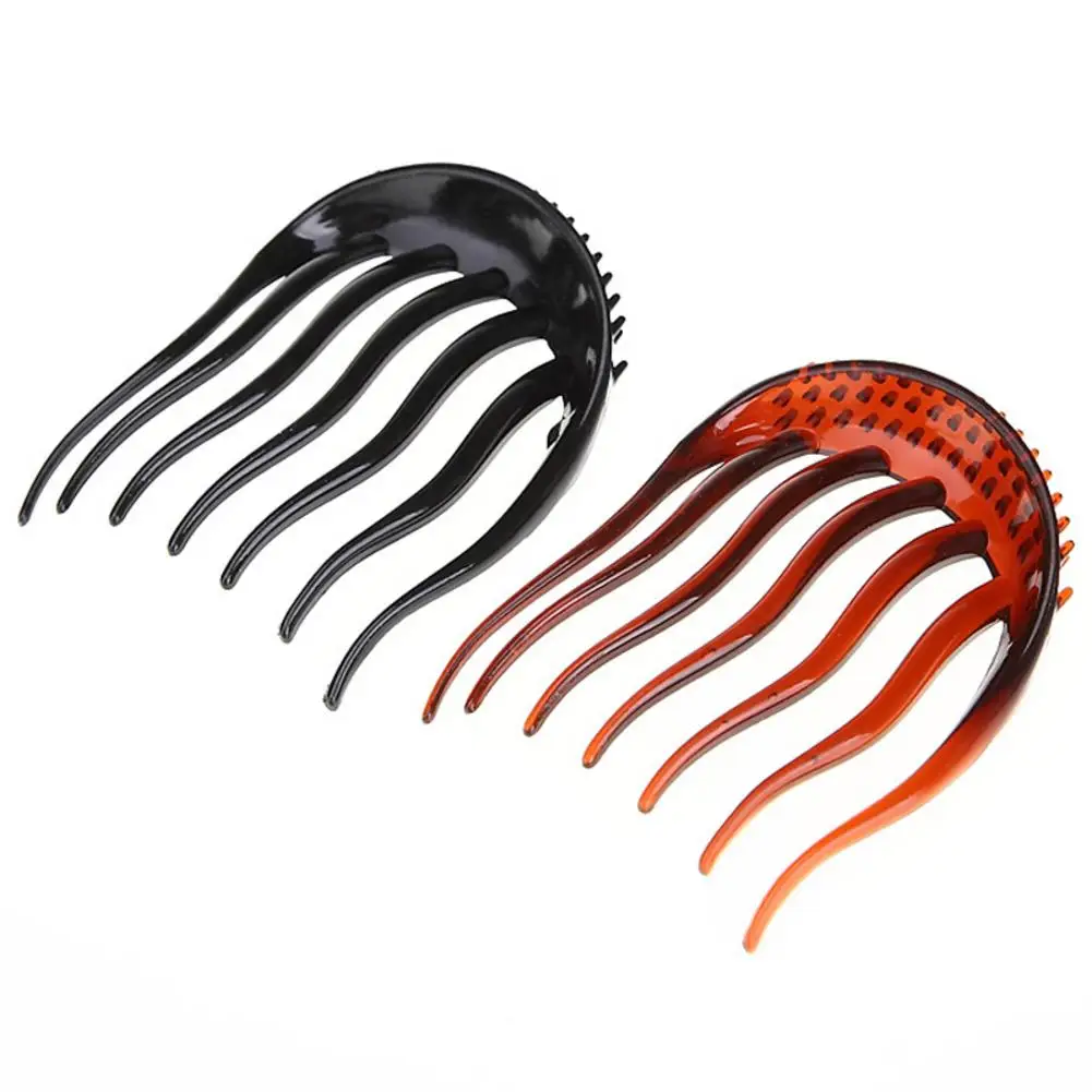 Вставки для объема заколка волос буффит буффант конский хвост гребень стиль