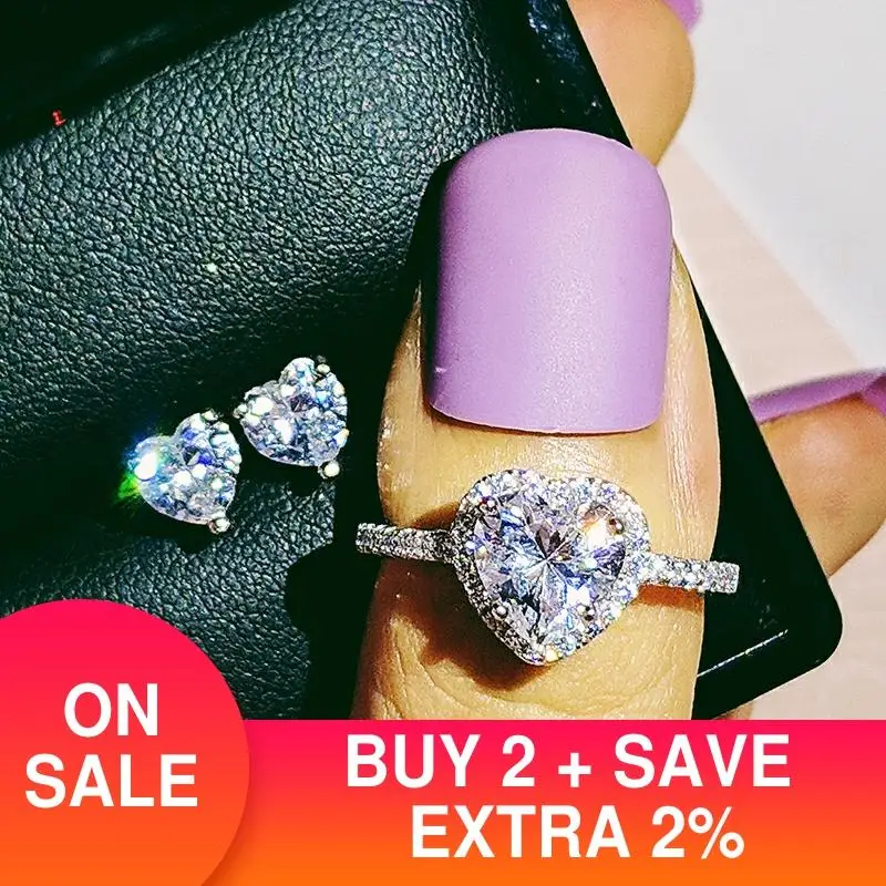 2 шт./упаковка серьги-гвоздики в виде кольца | Украшения и аксессуары