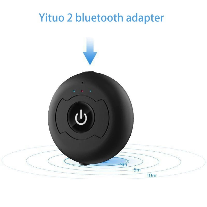 

1 Drag 2 Bluetooth Transmitter Wireless Audio Transmitter Can Connect Two Earphones At the Same Time for Mobile Phones