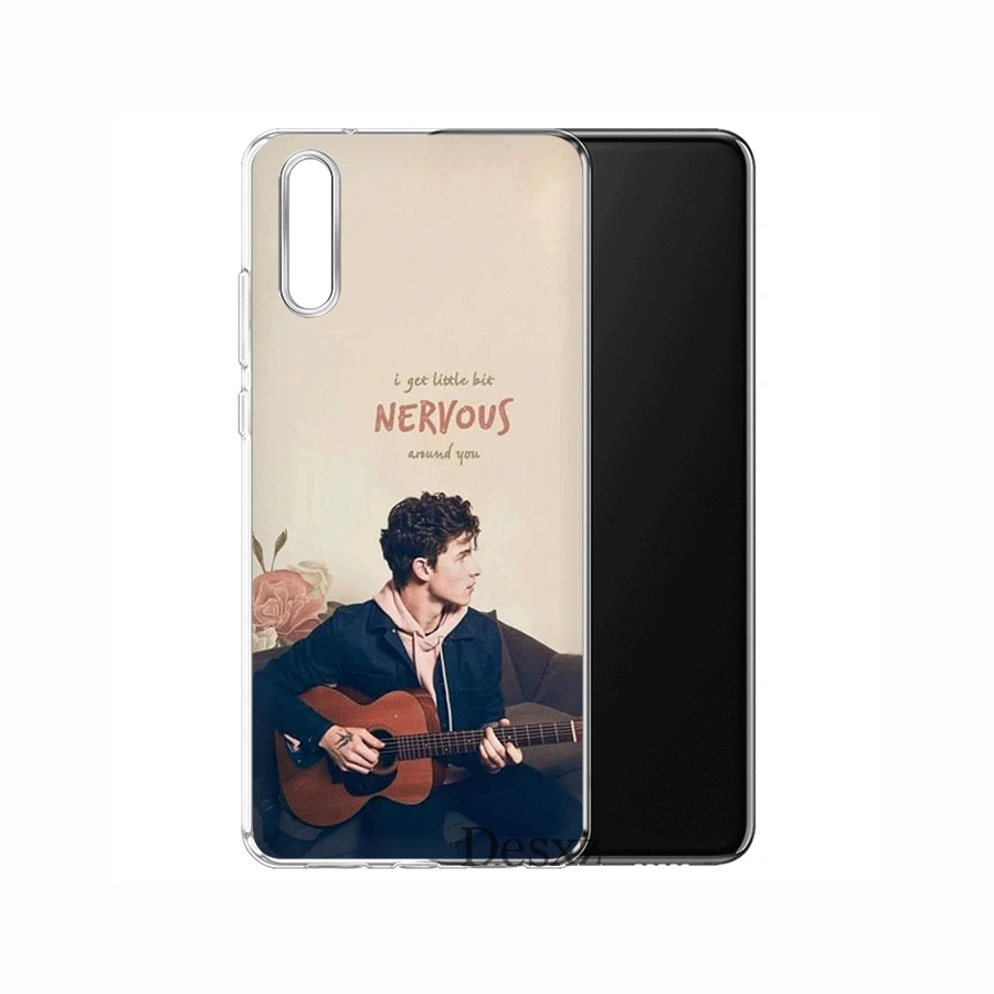Мобильный телефон чехол TPU для Huawei Honor 7A 7C 7X 6A 8 8X 8C 9 9X View 20 Note 10 Lite Shawn Mendes Shell |