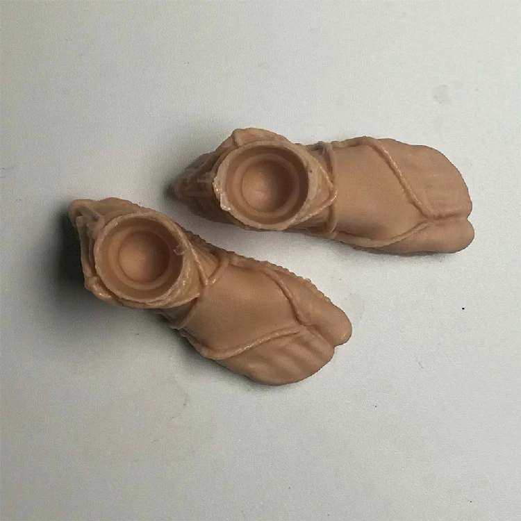 Коллекция 1/6 года неокрашенные модели обуви с песком японского самурайского